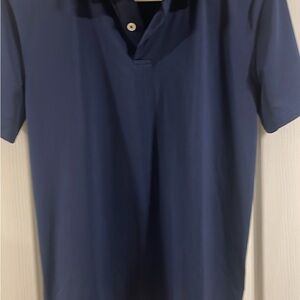 Southern Tide Performance Navy Blue Polo Shirt